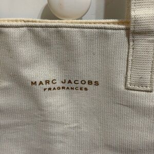 Marc Jacobs Ivory Canvas Tote